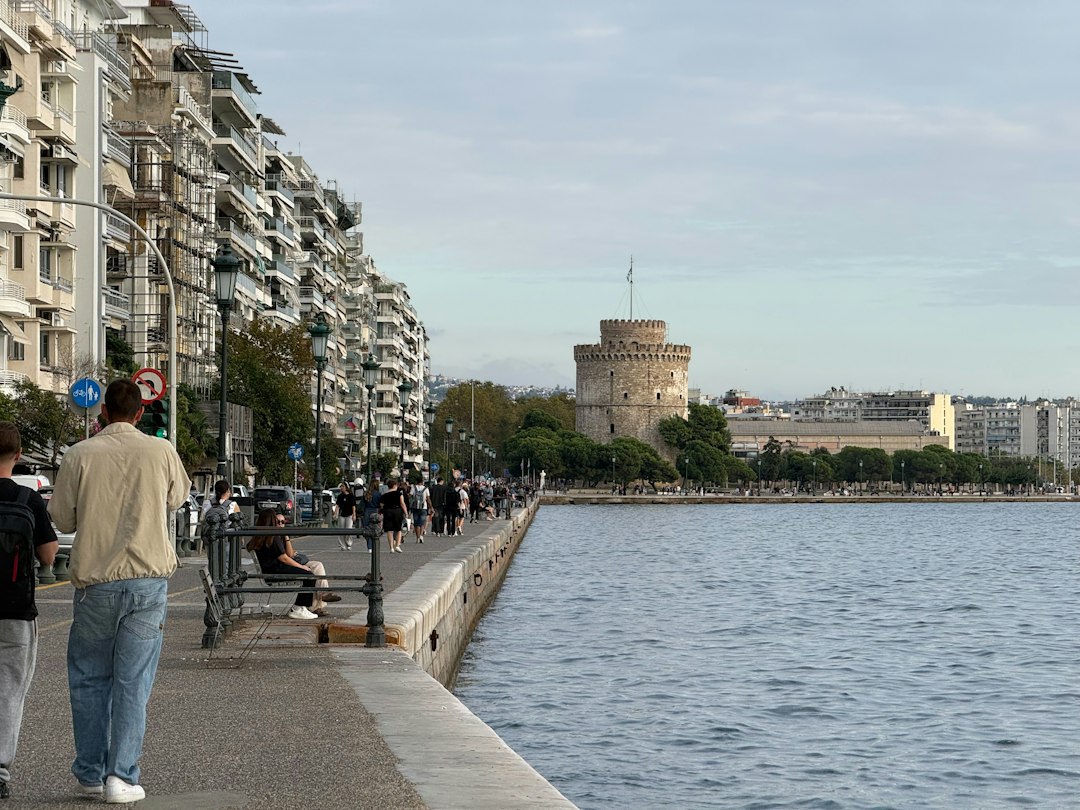 Thessaloniki waterfront and White Tower